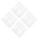 40Pcs Clear PVC Stencil Sheets for Crafts 3D Drawing and Art Use 5