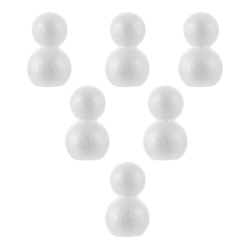 30Pièces Boules DIY En Mousse Matériel Noël 1