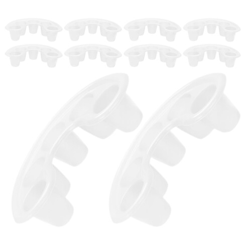50Pièces Bols Trempage Main Plastique Usage Pro 2