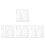 40Pcs Clear PVC Stencil Sheets for Crafts 3D Drawing and Art Use 7