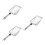 3Stk Gartensieb Mit Feinem Metallnetz Ergonomisch Silber 7