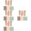 12Sets DIY Stickset Anfänger Polyester Kunststoff Bunt Stickmaterial 9