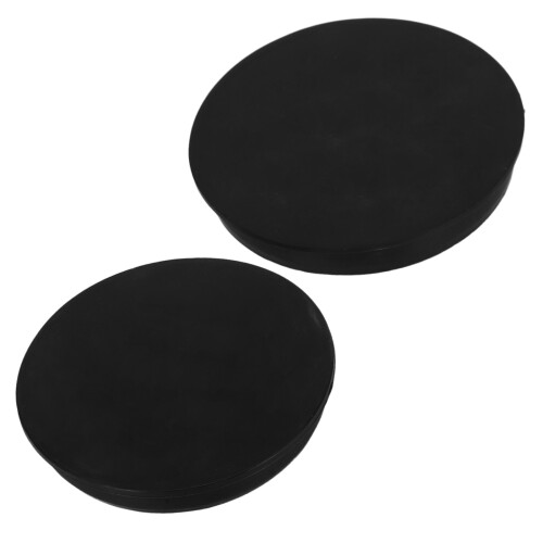 10Stk Drum Dämpfer Abdeckung Silikon Schwarz Langlebig Für 1
