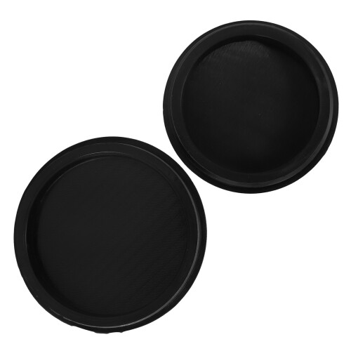 10Stk Drum Dämpfer Abdeckung Silikon Schwarz Langlebig Für 2
