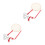 2St Draagbare Handtrommel Met Canvas, DIY Schilderij En Dansaccessoire 5