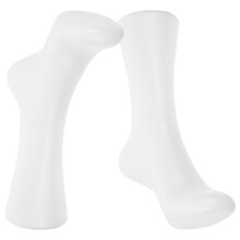 6Stk Leichtes Plast Mannequin Fuß Sockendisplay Für Damen Schuhe Weiß