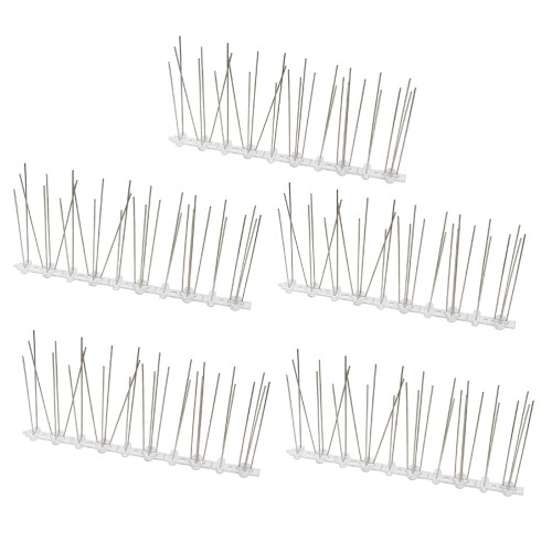 10Stk Sichere Vogelabwehr Spike Für Garten Und , Silber