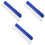 3Stk Windschutzscheibenwischer Auto Wasserabzieher Blau ABS 4