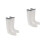 2Paare Boots-Einlegesohlen PU Plüsch Für Damen Herren 4