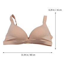 9Stk Verstellbare No- - Beige Hautfreundlichem Modal