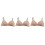 9Stk Verstellbare No- - Beige Hautfreundlichem Modal 8