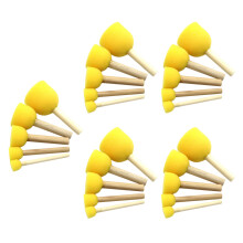 10Ensembles Tampons Éponge Créatifs Bois Pour Jeux Enfants