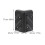 12Ensembles Garde Coins Enceintes ABS Noir 3