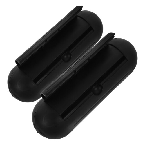 8Pièces Boîtier Étanche Pour Cordon Extension Noir Usage Extérieur 1