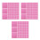 3000Pièces Foil Rose Pour Bonbons Chocolats Raffinés 7