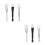6Pièces Pinceaux Silicone Assorties Pour Masques DIY 10