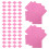 3000Pièces Foil Rose Pour Bonbons Chocolats Raffinés 2