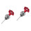 2Pièces Niveau D'huile Aluminium Rouge Design Unique 5
