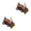 2Pièces Camions Vintage Jouet Décor 10