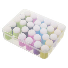 30Pièces Éponges Peinture Enfants, Mousse Douce Colorée