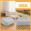 2Pièces Coussin De Pieds Gonflable Portable, Support 4