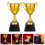 4Pièces Trophées Mini Pour Enfants Sport Compétition 11