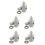 5Pièces Connecteurs Rapides Aluminium Pour Hydraulique Auto 5