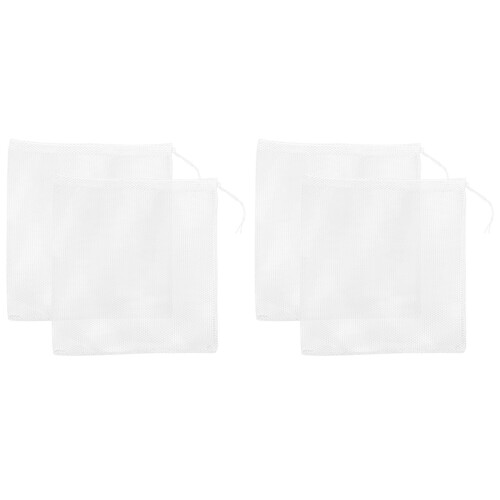 4Pièces De Protection Pour En Polyester Blanche 2