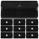 800Pièces Fixations Cache-Planches Composite Noir Pour Sols Extérieurs 1