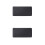 2Pièces Tapis Souris Cuir Noir Multifonction Pour 7