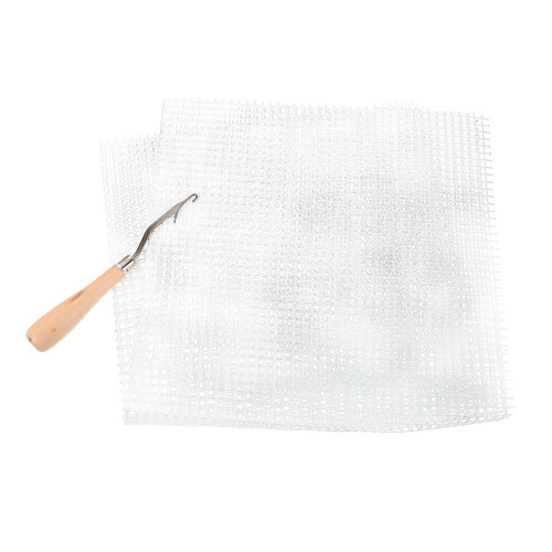 4Ensembles Support Crochet Transparent Bois Acier DIY