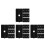 800Pièces Fixations Cache-Planches Composite Noir Pour Sols Extérieurs 7