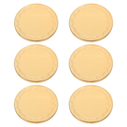 24Pièces Pièces Métal À Graver Pour Bricolage Commémoratif