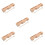 5Pièces Bloc Percussion Bois Hêtre Clair Clapper Rythme Enfants 5