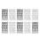 30Pièces Pierres Acryliques Autoadhésives Corps Multicolores 1