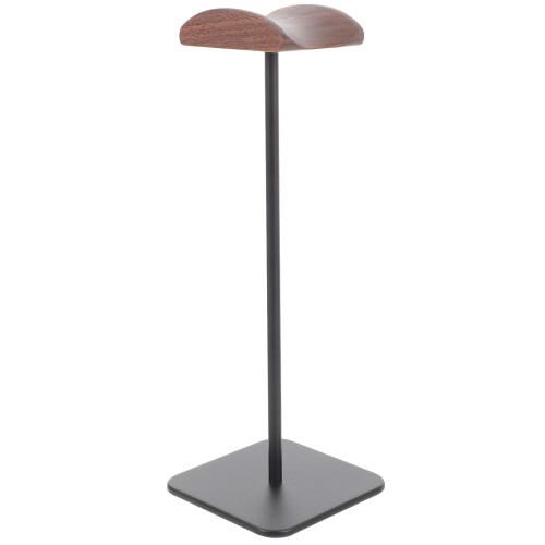 4Pièces Porte-Casque Aluminium Noyer Noir Usage 1