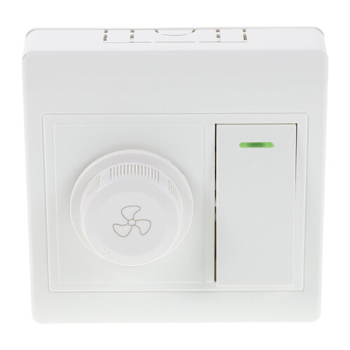4Pièces Interrupteur Ventilateur Lumière Télécommande Murale