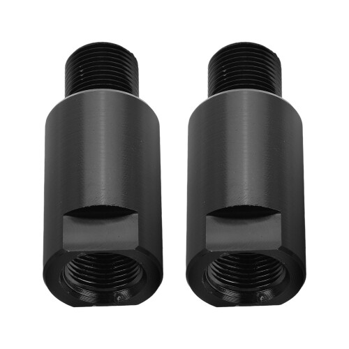 6Pièces Extension Amortisseur Aluminium Noir Résistant