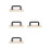 4Pièces Tapeur Beige Nylon Pour Pose Facile De Parquets 7