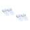4Paires Collants De Danse Blancs Elasticité Usage Long 6