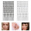 30Pièces Pierres Acryliques Autoadhésives Corps Multicolores 10