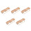 5Pièces Bloc Percussion Bois Hêtre Clair Clapper Rythme Enfants 7