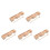 5Pièces Bloc Percussion Bois Hêtre Clair Clapper Rythme Enfants 8