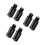 6Pièces Extension Amortisseur Aluminium Noir Résistant 5