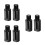 6Pièces Extension Amortisseur Aluminium Noir Résistant 6