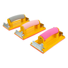 6Pièces Ponçage Main Bois Manche Ergonomique Coloré