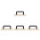 4Pièces Tapeur Beige Nylon Pour Pose Facile De Parquets 4