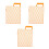 3Pièces Grilles Orange ABS Pour Bac Roller Multiusage Durable 8