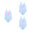 3Pièces Maillots De Bain Pièce Été 4