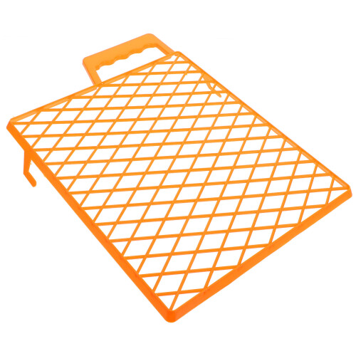 3Pièces Grilles Orange ABS Pour Bac Roller Multiusage Durable 1